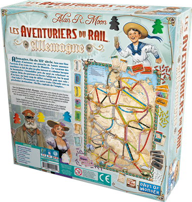 Acheter Aventuriers du rail : Allemagne - Days of Wonder - Jeux Famille -  L'Échoppe des Légendes
