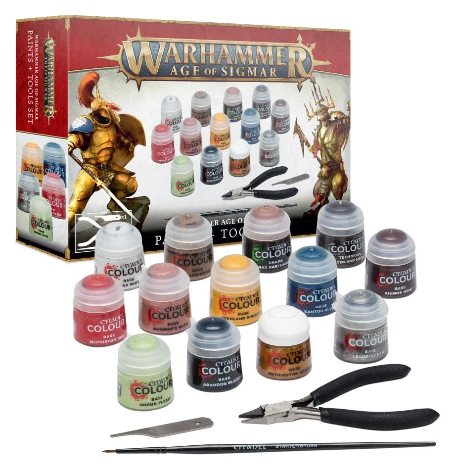 Acheter Kit : Peintures et outils pour Age of Sigmar - - Warhammer