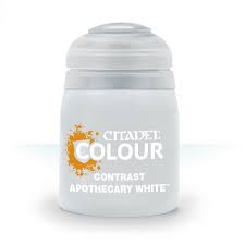 Peinture : Apothecary White (contrast)