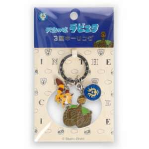 Porte-clés : Le château dans le ciel 3 personnages