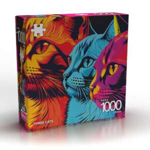 Puzzle : Three Cats