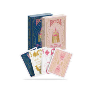 Cartes bicycle : Princesses Disney - BLEU