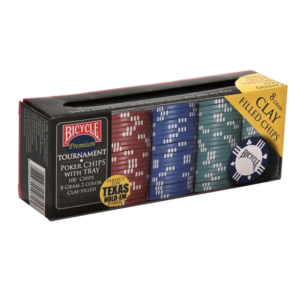 Bicycle : Set de 100 jetons de Poker
