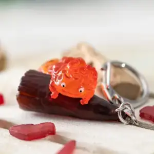 Porte-clés : Calcifer - Le chateau ambulant