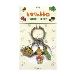 Porte-clés : Mei et chatbus 3 personnages