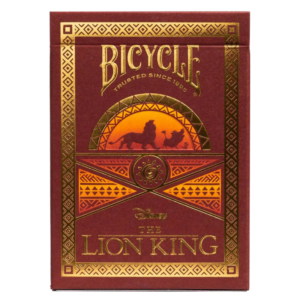 Cartes bicycle : Le roi lion
