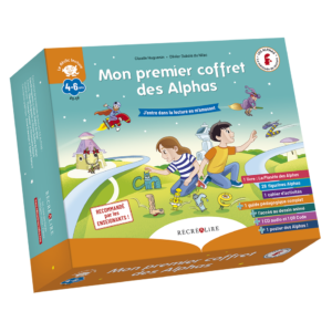 Les Alphas : Mon premier coffret des Alphas - Méthode de lecture (GS-CP)