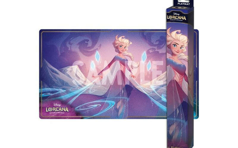 tapis de jeu elsa disney lorcana