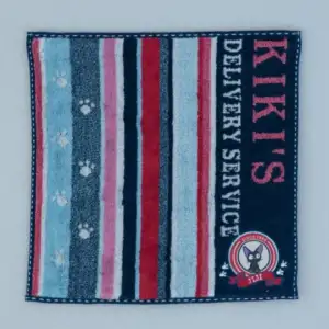 Mini Serviette Empreintes Pattes Jiji 25x25 cm