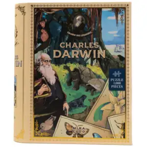 Puzzle : Charles Darwin - La galerie des légendes