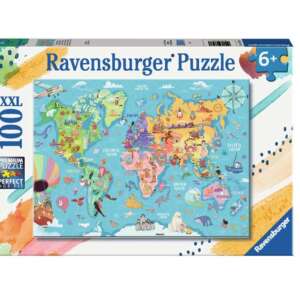 Puzzle : la carte du monde - 100P