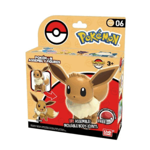 Figurine : Evoli - Model kit & Pokeball