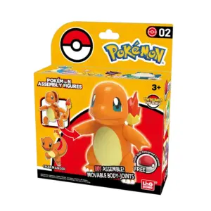 Figurine : Salamèche - Model kit & Pokeball