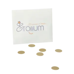 Etoilium : Enveloppe de 120 gommettes à gratter