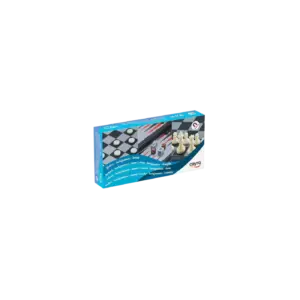 3 en 1 - Échecs, dames et backgammon : Magnétique