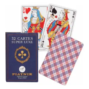 Jeu de 32 cartes luxe - Piatnik