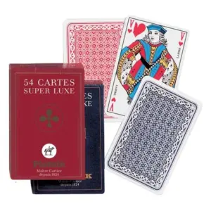 Jeu de 54 cartes luxe - Piatnik