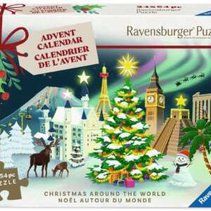 Calendrier de l'avent : Puzzles (24x54P)