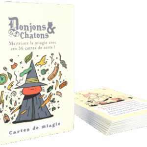 Donjons & Chatons : Set de carte Miagie