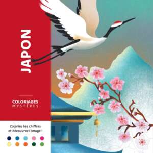 Coloriages mystères : Japon (128 pages)