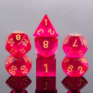 Dés JDR : Rouge violacé