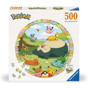 Puzzle : Pokémon en fleurs - 500P