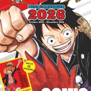 Mini calendrier One Piece 2026