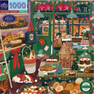 Puzzle : Boulangerie de Noël - 1000 pièces