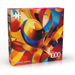 Puzzle : Abstract Shapes - 1000P