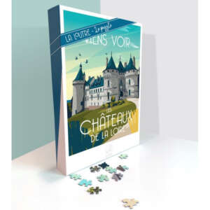 Puzzle La Loutre : Châteaux de la Loire - 1000 pièces