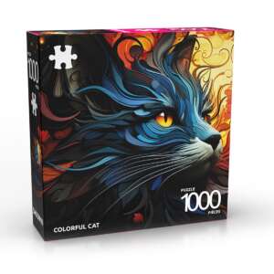 Puzzle : Colorful Cat - 1000P