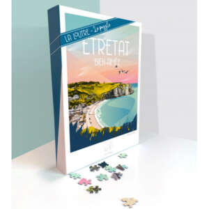 Puzzle La Loutre : Etretat - 1000 pièces