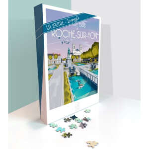 Puzzle La Loutre : La Roche sur Yon - 1000 pièces