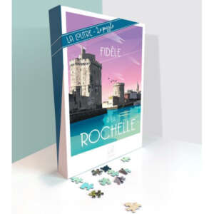 Puzzle La Loutre : La Rochelle - 1000 pièces