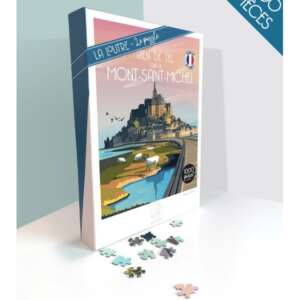 Puzzle La Loutre : Mont Saint Michel - 1000 pièces