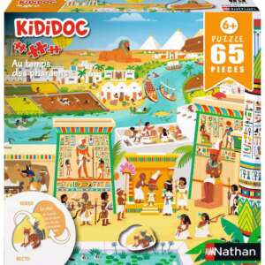 Puzzle : Kididoc - Au temps des pharaons - 65 pièces