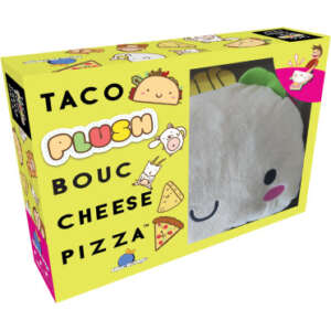 Taco plush bouc cheese pizza