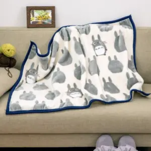 Plaid Silhouette Totoro 70x100