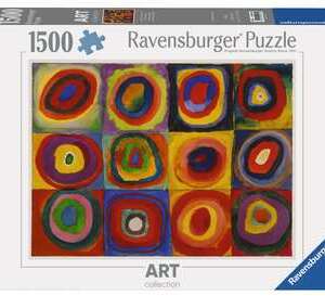 Puzzle : Les cercles concentriques - Kandinsky - 1500P