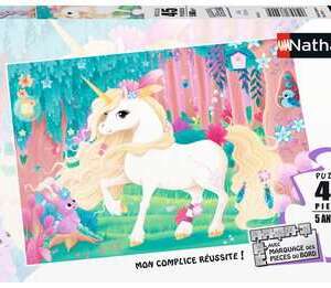 Puzzle : Jolie licorne - 45P