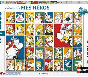 Puzzle : Les portraits d'Astérix - 2000P