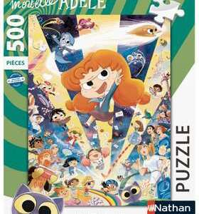 Puzzle : Vive les bizarres! - Mortelle Adèle - 500 pièces