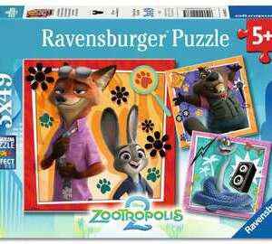 Puzzle : Zootopie 2 - 3x49P