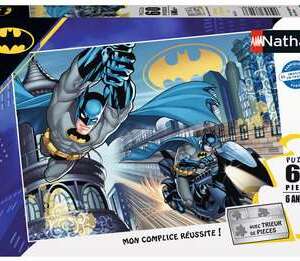 Puzzle : Batman moto - 60 pièces
