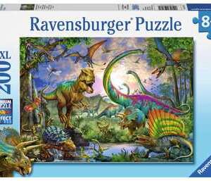 Puzzle : Les dinosaures - 200 pièces XXL
