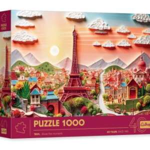Puzzle : Paper Paris - 1000 pièces