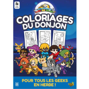 Mon premier jeu de rôle : Coloriages du donjon